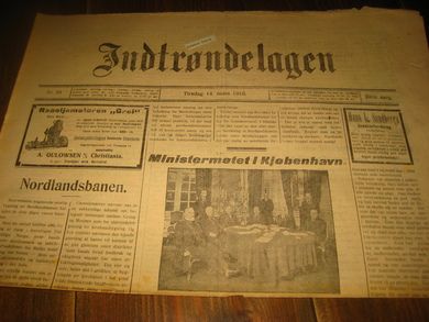 1916 nr 051 Indtrøndelagen Nordlandsbanen