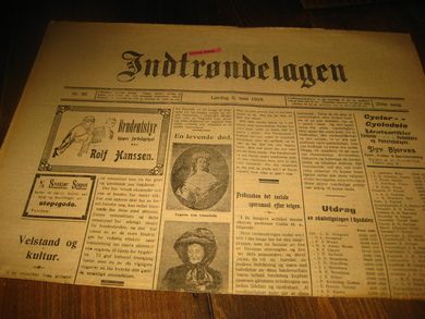 1916 nr 086 Indtrøndelagen