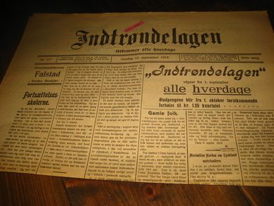 1916 nr 177 Indtrøndelagen