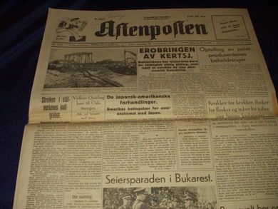 1941,nr 536, Aften, Aftenposten