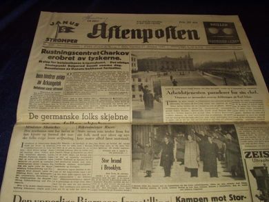 1941 nr 499 Morgen Aftenposten