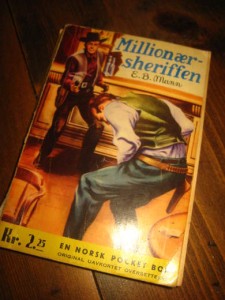 MILLIONÆR SHERIFFEN. Bok nr 78, 1956.