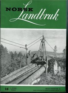 1962,nr 025,                    NORSK Landbruk