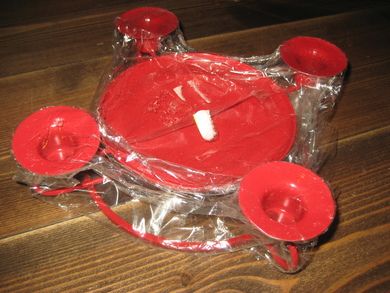 Ubrukt 4 arma lysestake