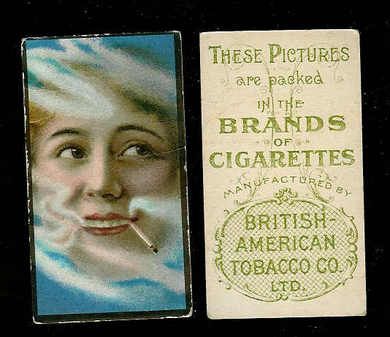D.. samlerkort fra British American Tobacco LTD