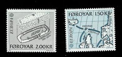 1982,AFA 064-065, Færøyane
