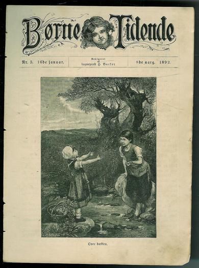 1892 nr 003 Børne Tidende