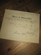 Fra Murer & Blauenfeld Drammen 1884