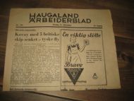 1940,nr 260, HAUGALAND ARBEIDERBLAD.