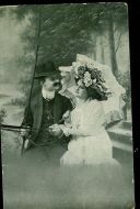 Pent postkort fra tidleg 1900