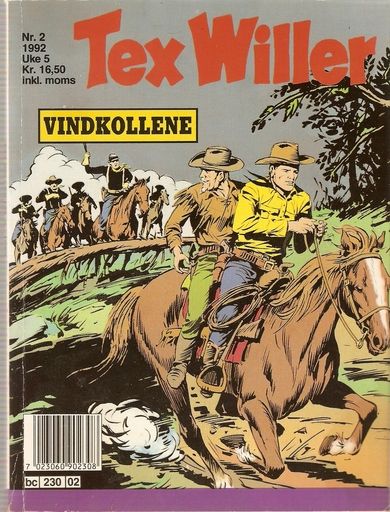 1992,nr 002, Tex Willer.