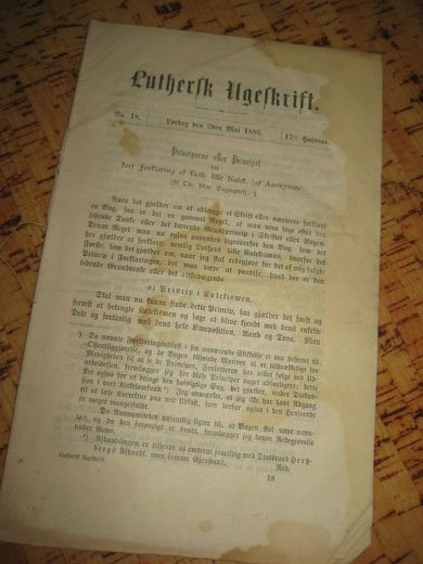1885 nr 018 Luthersk Ugetidskrift