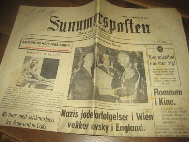 1938 nr 133 Sunnmørsposten