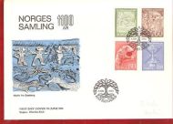 1972 NORGES SAMLING 1100 ÅR 7 JUNI 1972