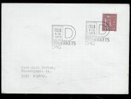 1973 9 10 FRIMERKETS DAG OSLO