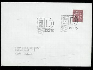 1973 9 10 FRIMERKETS DAG OSLO