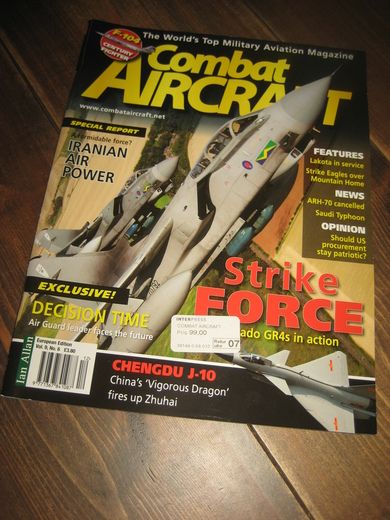 2009 Vol 09 no 06 December 2008- January 2009 Combat AIRCRAFT