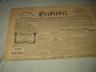 1905 nr 281 Ørebladet