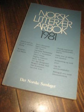 NORSK LITTERATUR ÅRBOK 1981