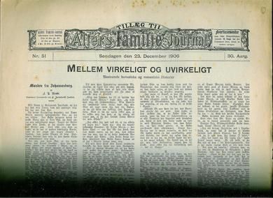 1906 nr 051 MELLEM VIRKELIGT OG UVIRKELIGT