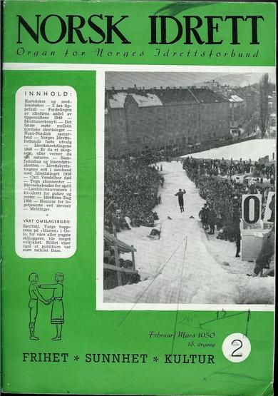 1950 nr 002 NORSK IDRETT