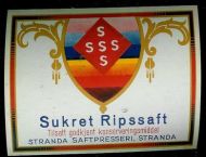 STRANDA SAFTPRESSERI STRANDA Sukret Ripssaft
