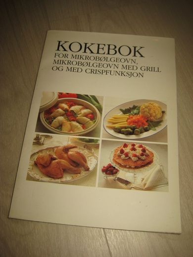 KOKEBOK FOR MIKROBØLGEOVN. 