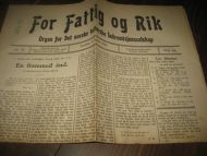 1930 nr 030 For Fattig og Rik