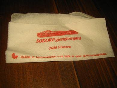 SØDORP GJESTGIVERI, VINSTRA