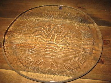 MAGNOR glassfat ca 27 cm i diameter 60 tallet