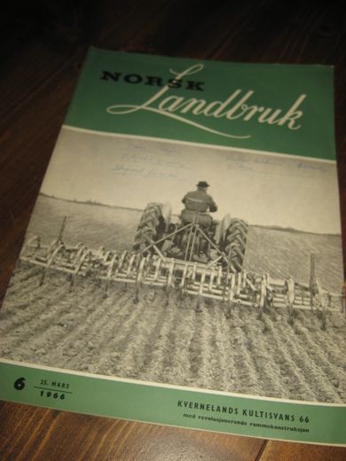 1966 nr 006 Norsk Landbruk