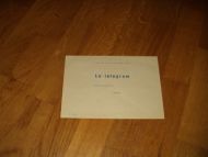 Konvolutt LX-telegram Bl Nr 2004