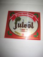 JULEØL fra Frydenlund Bryggeri 60 tallet
