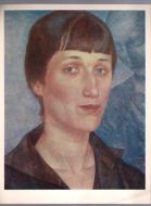 Kuzma Petrov Vodkin: Portrett av Anna Akhmatova 1922