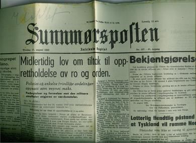 1943 nr 187 Sunnmørsposten
