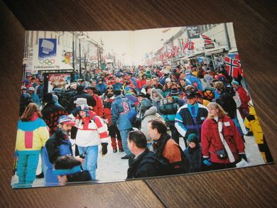 578 LOOC 1991 Lillehammer Storgaten under OL 1994