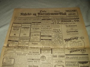 1929,nr 165, Oslo Nyheds- og Avertissements- Blad