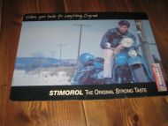 Reklamesak STIMOROL, 35*25 CM STOR, 70 tallet.