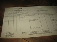 NORSK BRÆNDSELOLJE BERGEN 19 10 1953 688/10 Sendt med d/s ALDEN