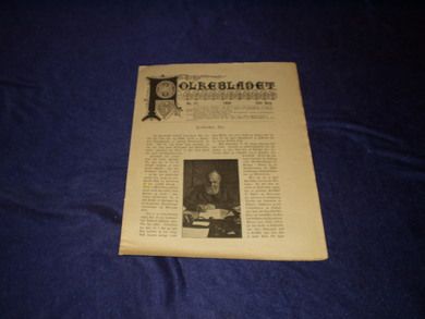 1909 nr 027 Folkebladet