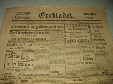 1900,nr 228, Ørebladet