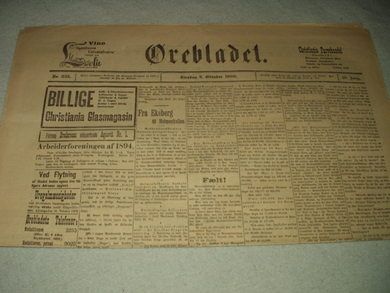 1900 nr 235 Ørebladet