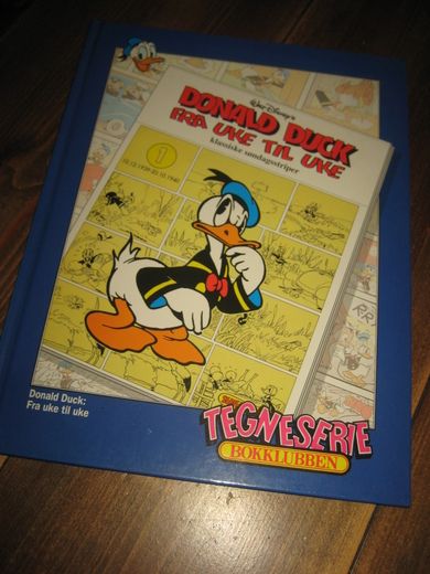 TEGNESERIE BOKKLUBBEN DONALD DUCK FRA UKE TIL UKE 1993