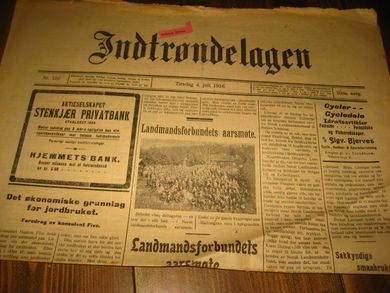 1916 nr 126 Indtrøndelagen