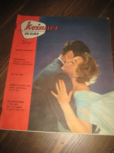 1956 nr 001 Kvinner og klær