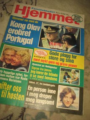 1978 nr 013 HJEMMET KONG OLAV