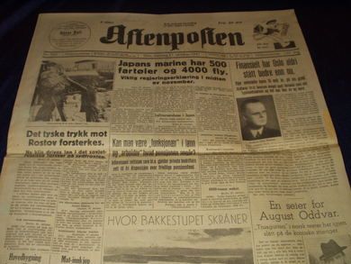 1941 nr 500 Aften Aftenposten