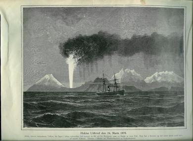 Heklas Udbrud den 24 Marts 1878
