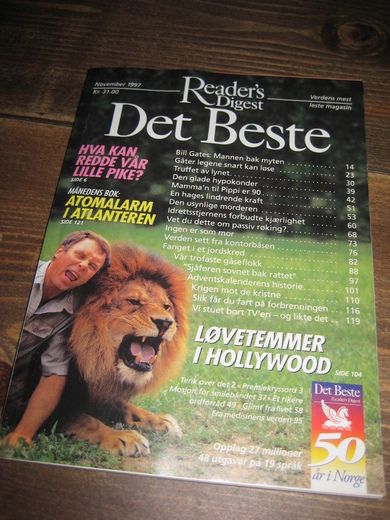 1997,nr 011, Det Beste fra Readers Digest.