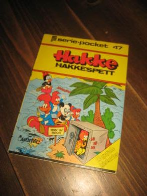 Hakke Hakkespett SERIE POCKET nr 47 1980